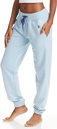 U.S. Polo Assn. Womens Sweatpants with Pockets, French Terry Lounge Pants for Women, Cute Joggers Loungewear?