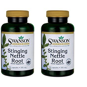 Swanson Stinging Nettle Root 500 mg 100 Caps 2 Pack
