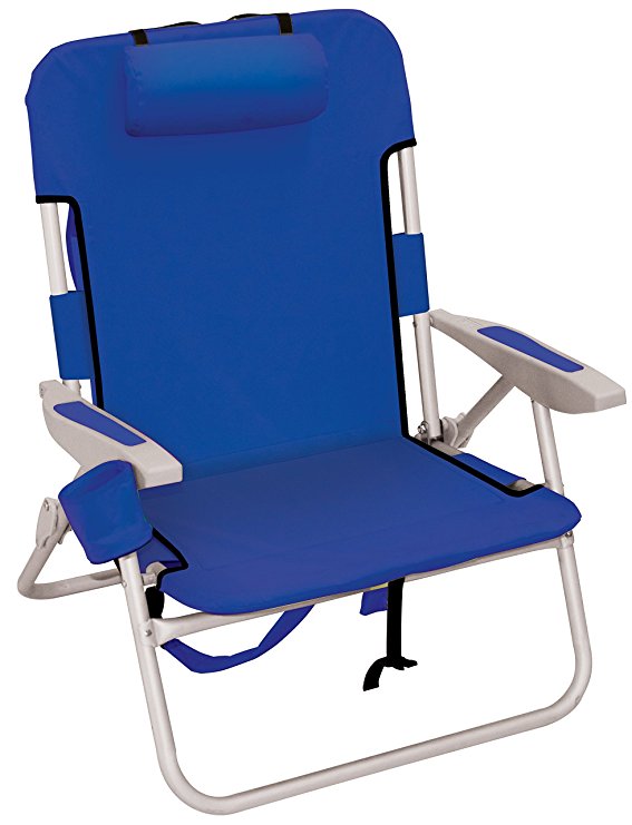 Rio Gear Big Guy Backpack Chair, Blue