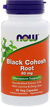 NOW Foods Black Cohosh Root -- 80 mg - 90 Capsules