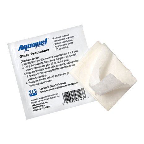 Aquapel Pre-Cleaner Towelette Glass Surface Cleaner 1-EA PGW