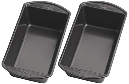 Wilton 2105-6806 Perfect Results Large Nonstick Loaf Pan, 9.25 by 5.25-Inch, Pack of 2 Pans