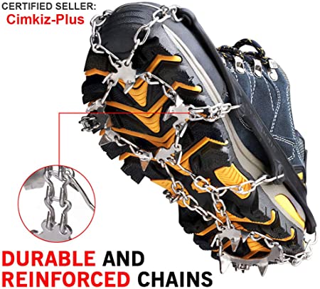 Traction Cleats Ice Snow Grips Crampons Shoes Boots