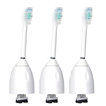 MarlaMall HX-7001 Electric Replacement Toothbrush Head By US Dupont Tynex Bristle For Philips Sonicare e-Series (3 Packs)
