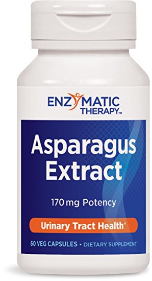 Enzymatic Therapy Asparagus Extract Capsules, 60 Count