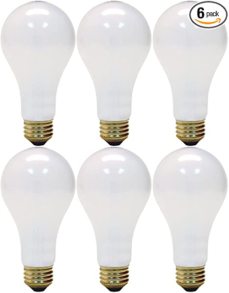GE Lighting 3-Way 50-200-250 Soft White Light Bulb (Pack of 6)