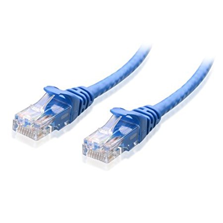 Cable Matters Cat6 Snagless Ethernet Patch Cable in Blue 75 Feet