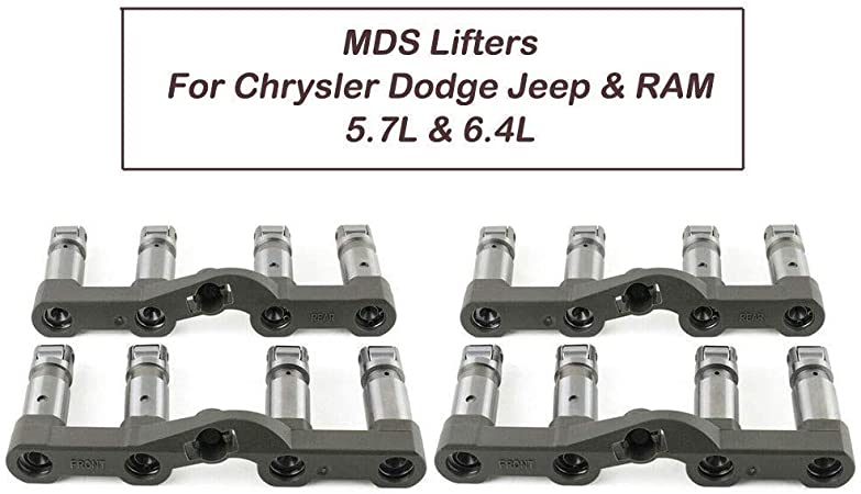 GELUOXI for Chry sler DODGE JEEP RAM 05-17 5.7 6.4 HEMI w/MDS FRONT   REAR LIFTERS 53021726AD 53021720AB (MDS Lifters)