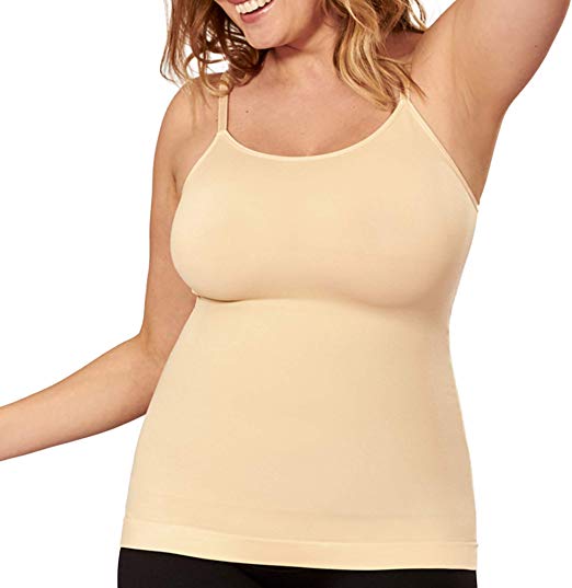 EMPETUA Shapermint Scoop Neck Cami - Compression Camisole for Women - Shapewear for Women