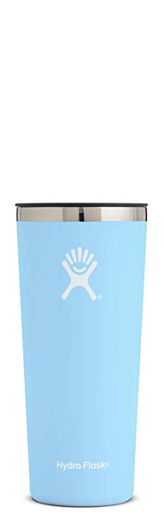 Hydro Flask 22 oz Double Wall Vacuum Insulated Stainless Steel Travel Tumbler Cup with BPA Free Press-In Lid, Frost