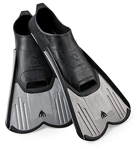 Cressi Light, Swim Fins for Men, Women and Kids, Short Training Fins for Swimming Italian Quality Since 1946