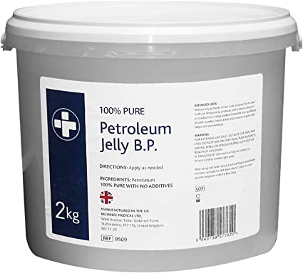CMS Medical 2kg Large Petroleum Jelly Balm Skin Face Care Lip Protection Tattoo Tub
