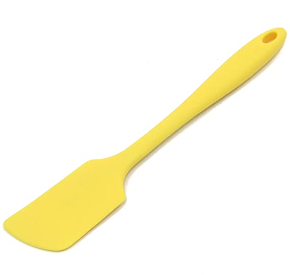 Chef Craft Premium Silicone Spoon Spatula, 11", Yellow