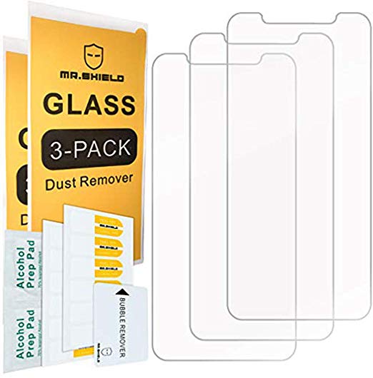 [3-Pack]- Mr.Shield for iPhone 11 [Tempered Glass] Screen Protector [Japan Glass with 9H Hardness] with Lifetime Replacement