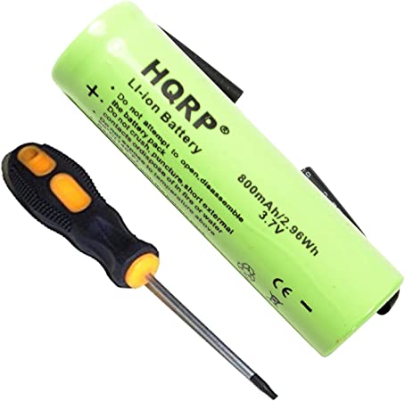 HQRP Battery Compatible with Philips RQ1050 RQ1095 1180X 1160X 1160XCC 8138XL 8140XL 8150XL 8151XL RQ1160 RQ1275 RQ1280 RQ1290 1060X 1090X 1150X Norelco Shaver   Screwdriver