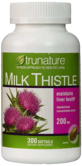 TruNature Milk Thistle - 300 Softgels