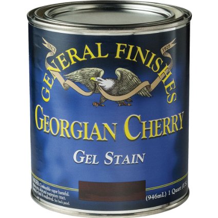 General Finishes GCQ Gel Stain, 1 quart, Georgian Cherry