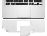 Kuzy - Retina 13-Inch Palmrest with Trackpad Skin Protector Sticker Cover Silver for Apple MacBook Pro 133 with RETINA Display Only Models A1502 and A1425 NEWEST VERSION