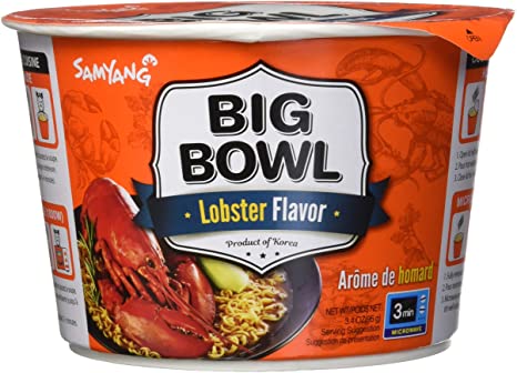 Samyang Big Bowl Lobster Flavor, 95 Grams