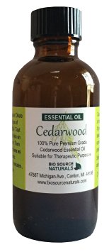 Cedarwood Himalayan (Cedarus deodora) Pure Essential Oil 2 fl. oz / 60 ml