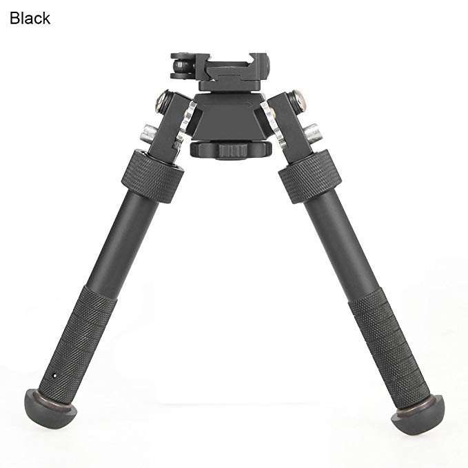 Canis Latrans Hunting Rifle Bipod Fits 1913 Style Picatinny Rail 4.75-9 Inches Extension Tactical Rifle Bipod with ADM Lever