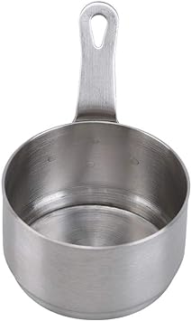 LJSLYJ Stainless Steel Pot for Melting Chocolate Candy Candle Mini Milk Pan Metal Sauce Pan Cooking Pan,Size 1