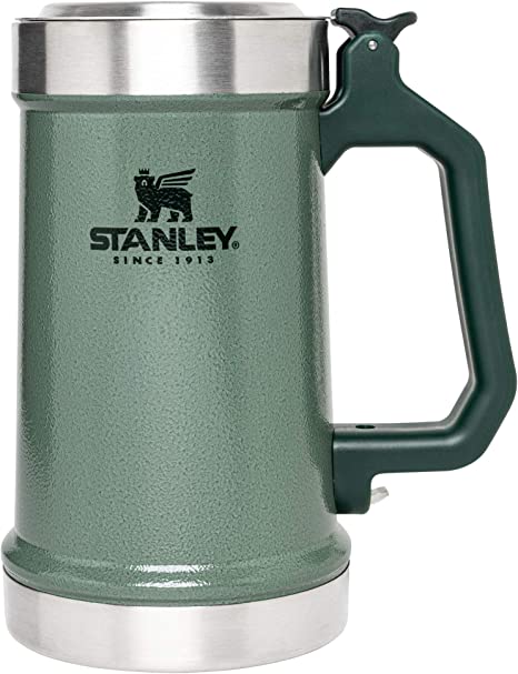 Stanley 10-09845-001 The Bottle Opener Beer Stein Hammertone Green 24OZ / .7L