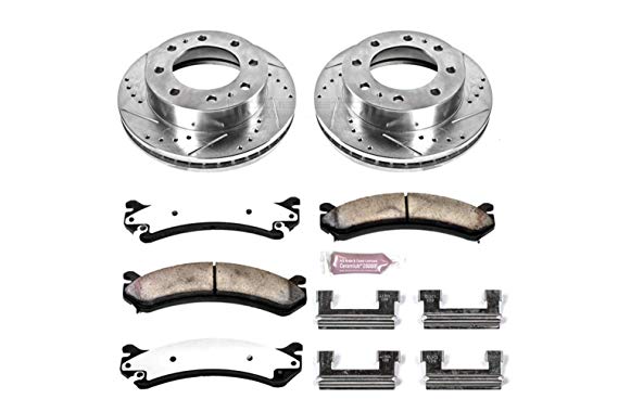 Power Stop K2071-36 Z36 Truck & Tow Front Brake Kit