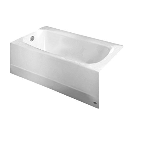 American Standard 2460.002.020 Cambridge 5-Feet Bath Tub with Left-Hand Drain, White