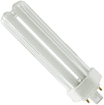 Plusrite - CFTR42W/GX24q/827 - 42 Watt CFL Light Bulb - Compact Fluorescent - 4 Pin GX24q-4 Base - 2700K -