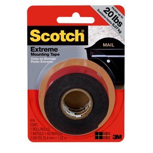 Scotch Extreme Mounting Tape 1"x60" (30 lbs)