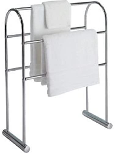 High Quality Traditional Curved Towel Rail - Chrome.