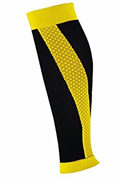 Calf Compression Sleeves (Pair) – Leg Compression Socks for Shin Splints - Health & Fitness Accessories for Men & Women – Ideal for Running, Cycling, Nurses, Maternity & More