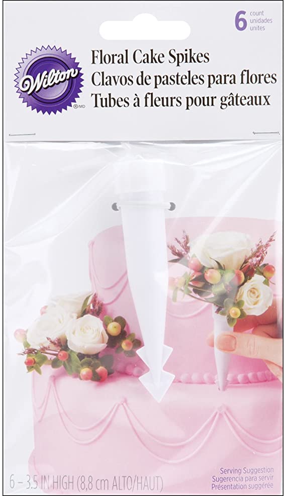 Wilton Fresh Flower Cake Spikes(Pack of 6)