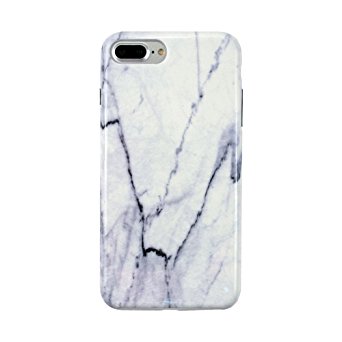 End Scene, Marble iPhone 8 Plus / iPhone 7 Plus /iPhone 6S Plus / iPhone 6 Plus, Cell Phone Case, Protective, Slim Fashion Design - Retail Packaging
