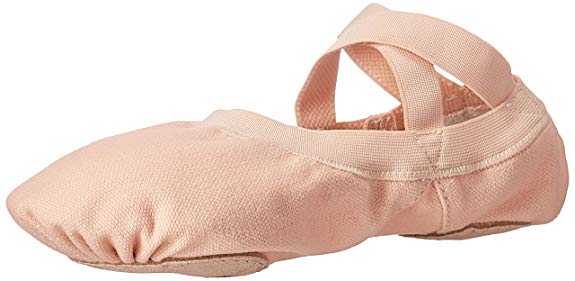 Bloch Dance Women's Pro Elastic Canvas Split Sole Ballet Shoe/Slipper