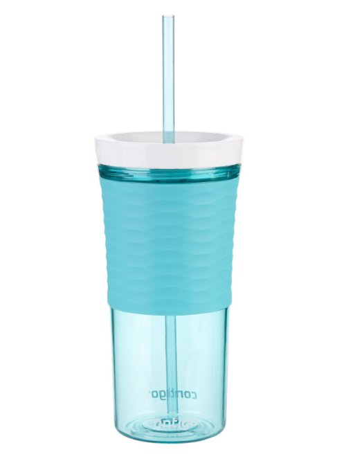 Contigo Autoclose Shake and Go Single-Wall Tumbler, 18-Ounce, Ocean