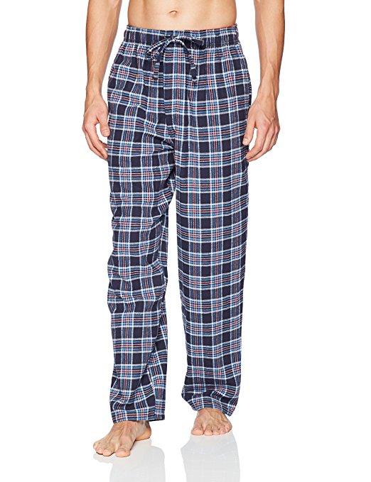 Fruit of the Loom Men's Yarn-Dye Woven Flannel Pajama Pant
