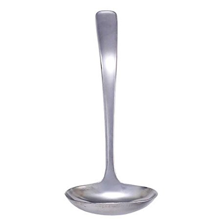 HIC Stainless Steel Hotel Gravy Ladle, 6-Inch