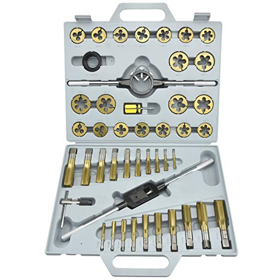 Neiko 00915A 45 Piece Metric Titanium Tap & Die