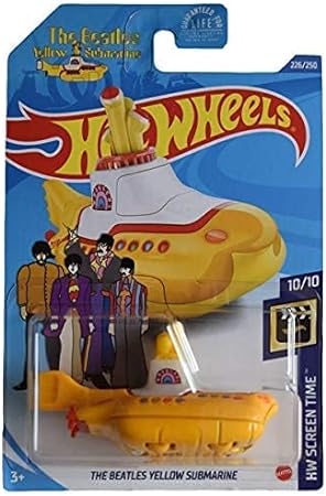 Hot Wheels The Beatles Yellow Submarine, [Treasure Hunt] 226/250 Screen Time 10/10