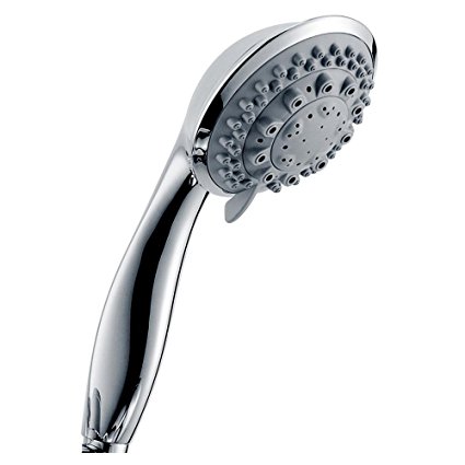 KES P700 Bathroom Replacement SEVEN Setting Handheld Shower Head, Chrome