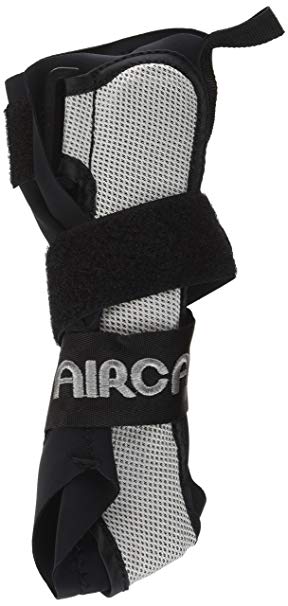 Aircast A60 Ankle Support Brace, Right Foot, Black, Small (Shoe Size: Men's 4 - 7 / Women's 5 - 8.5)