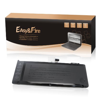 Easy&Fine®Laptop Replacement Battery for Apple A1382 A1286 (only for Core i7 Early 2011 Late 2011 Mid 2012) Unibody Macbook Pro 15" i7, also fit 661-5476 661-5211  Free Screwdrivers(10.95V/73Wh)
