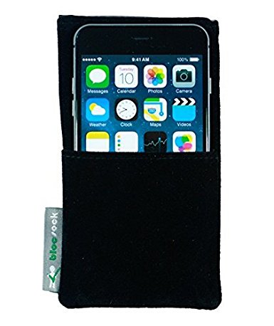 Mobile Phone Radiation Protective Pouch (SAR) by 96%! Stylish, lightweight, protective and durable. Fits smart phones up to 14cm in height and 7cm in width.