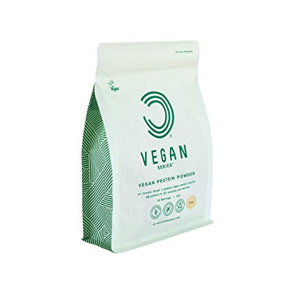 BULK POWDERS Vegan Protein Powder, Vanilla, 1 kg