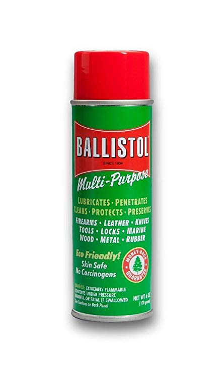 F W Klever GmbH Ballistol Multi-Purpose Non-CFC Aerosol Can Lubricant Cleaner Protectant 6 oz