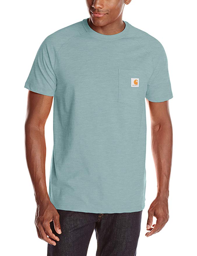 Carhartt Men's Force Cotton Delmont Short Sleeve T-shirt