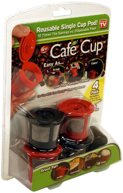 Cafe Cup Reusable Single Cup Pod