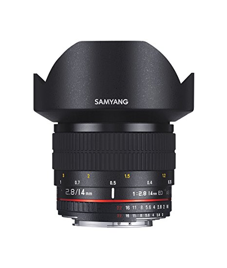 SAMYANG 14 mm f / 2.8 IF ED UMC Wide-angle Lens - for Canon